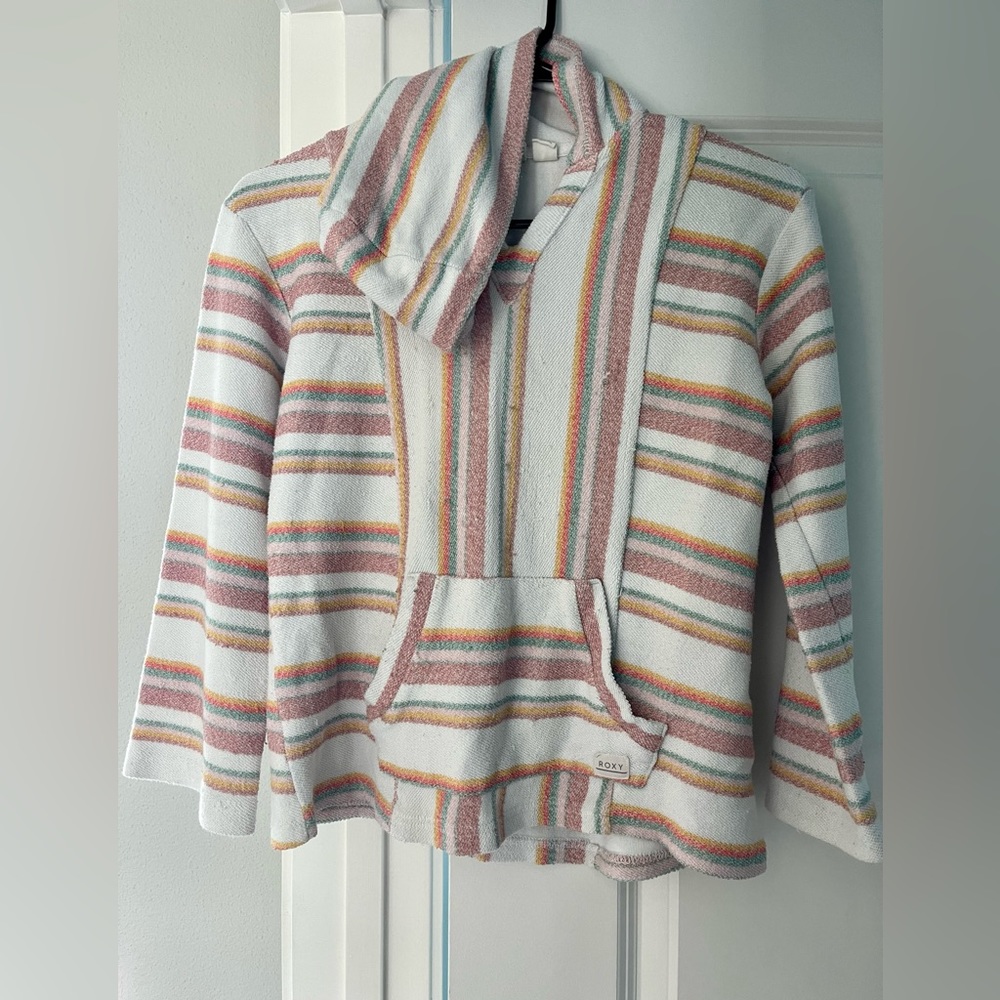 Roxy girl poncho. Girls size 12/L.